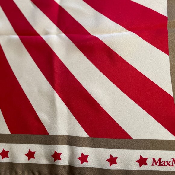 Max Mara “Circus” Silk Scarf with Box – Made in Italy - Picture 6 of 15